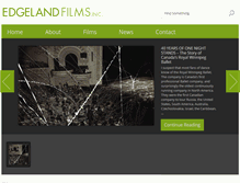 Tablet Screenshot of edgelandfilms.com